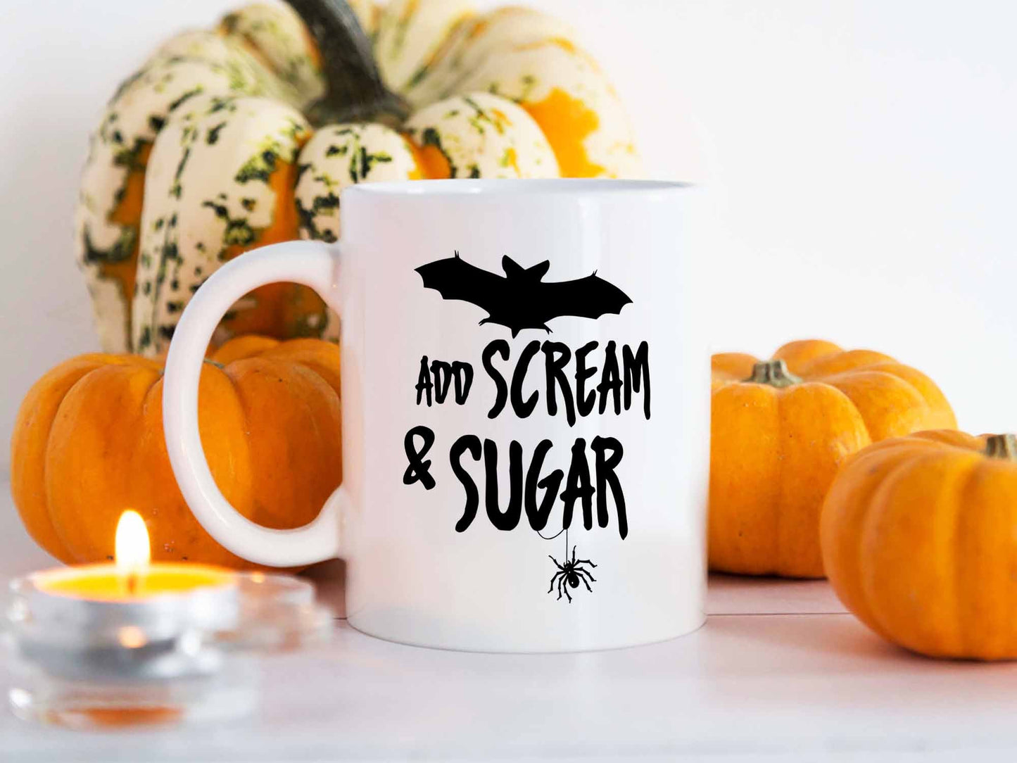 Add Scream & Sugar Coffee Mug