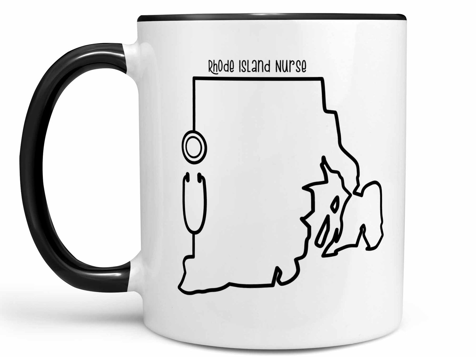 Rhode Island Nurse Coffee Mug