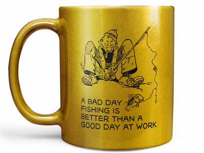 A Bad Day Fishing Coffee Mug