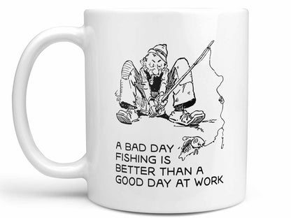 A Bad Day Fishing Coffee Mug