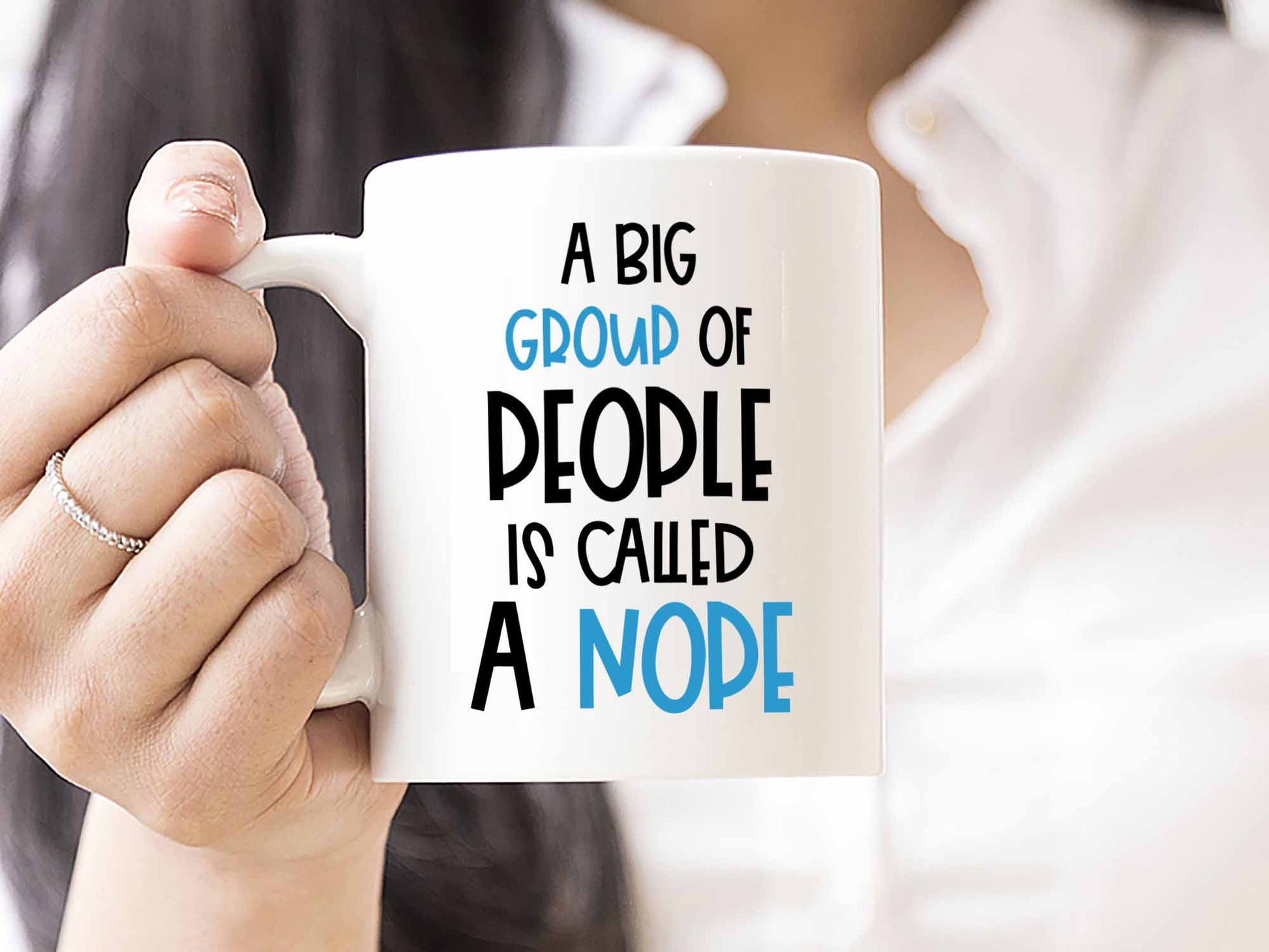 A Big Group Coffee Mug