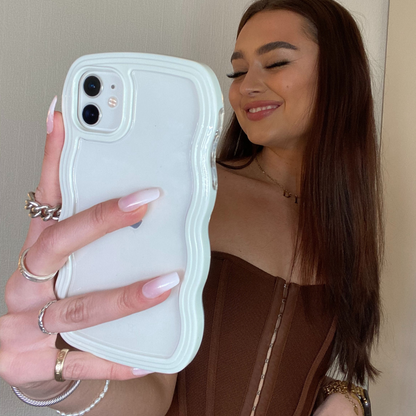 Curvy Phone Case - Cream