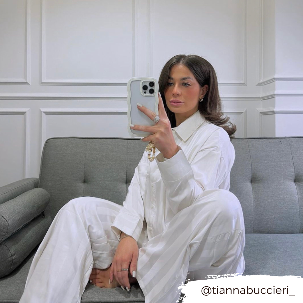 Curvy Phone Case - Cream