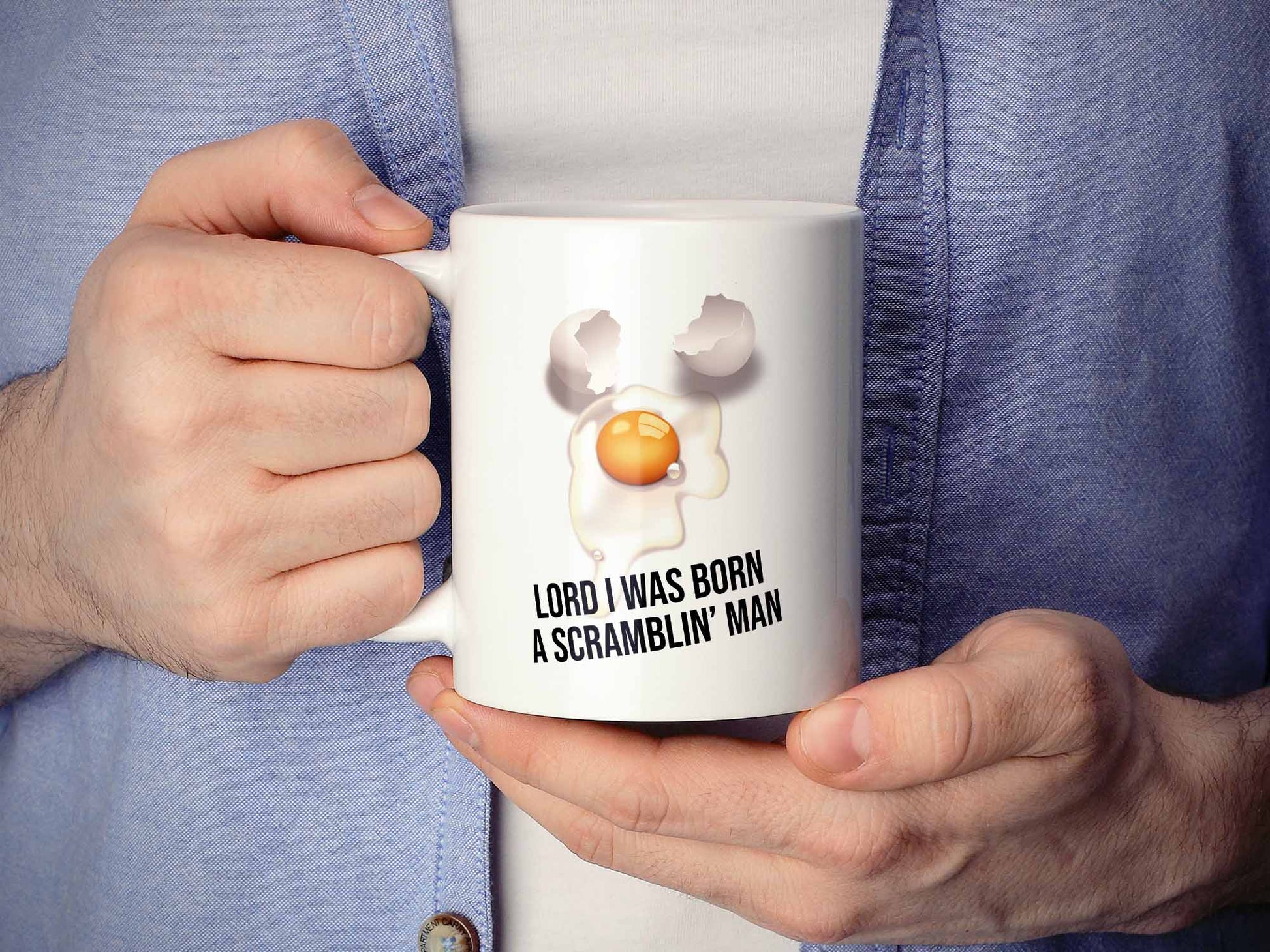 A Scramblin' Man Coffee Mug